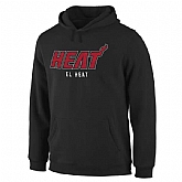 Men's Miami Heat Noches Enebea Pullover Hoodie - Black,baseball caps,new era cap wholesale,wholesale hats